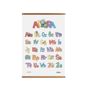 BigSheep Plakat ABECEDA (slovenski jezik)