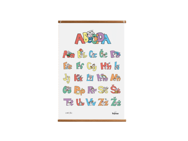 BigSheep Plakat ABECEDA (slovenski jezik)