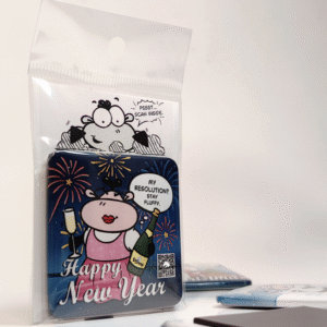 CHRISTMAS CHARM - HAPPY NEW YEAR Magnetki